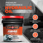 Starfire Aw46 Hydraulic Oil     5 Gallon Pail     Premium Anti-wear Formula For Indu