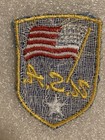 Vintage Travel Patch Souvenir Patch U s a  Flag Sew On
