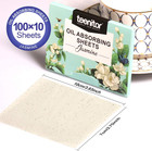 Face Oil Absorbing Sheets - 1000 Jasmine Blotting Paper For Oily Skin  Natural O