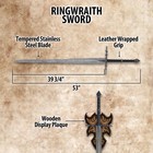 Lord Of The Rings Ringwraith Sword   Officially Licensed   Lotr   53  Overall