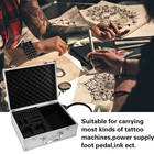 Aluminum Alloy Tattoo Storage Organizer Carrying Case For Tattoo Equipment