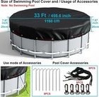 33 Ft Round Pool Cover  Winter Covers For Above Ground Pools