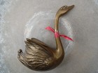 Vintage Mcm Solid Brass Elegant Swan Planter Last Chance On This Great Offer