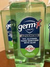 4 X Germ-x Advanced Hand Sanitizer With Aloe And Vitamin E  1 Liter Each