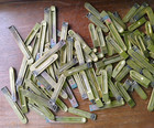 Set Of 122 Antique Pump Organ Brass Reeds