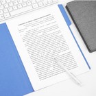 Heavyweight File Folders  Assorted Colors  Letter Size  1 3 Cut Tabs  Box Of 50