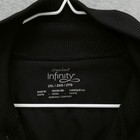 Cherokee Infinity Jacket Womens 2xl Black Zip Front Scrub Warm Up Nursing