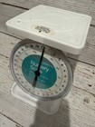 Vintage Jcpenney Toddletime 30lb 14kg Nursery Baby Scale  Blue teal white 
