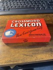 Vtg Crossword Lexicon Card Game 1937 Parker Brothers Complete W direstions Rare 