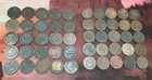 Lot Of 50 Large Cents Culls Circulated 1816-1856 Coroned Head Braided Hair