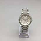 Michael Kors Parker Watch Women Mk-5615 Silver Tone 33mm Date New Battery 7 