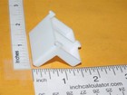 Tonka Injection Mold White Plastic Seat Replacement Toy Part Tkp-146w