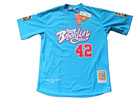 Brooklyn  42 Negro League Mesh Jersey Headgear Classics Nwt  125 Stitched Xl