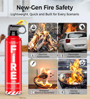 4 In1 Fire Extinguisher With Mount Fire Extinguishers For The House car kitchen 
