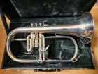 Yamaha Flugelhorn Zeno Yfh-8310us Silver Plating W hard Case Used