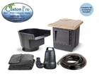 Custom Pro Complete Pond Kit W  Waterfall 8  By 11   accessories Included 