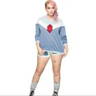 Welovefine Adventure Time Ice Queen Sweater Women s Size Xl New With Tags