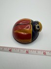 Vintage 1960s Japanese Japan Koyo Friction Lady Bug Red Tin Toy