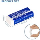 3pcs 2b Soft Erasers Clean Rubber For School Office Drawing Sketching Pencil