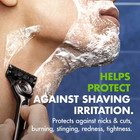 Gillette Sensitive Shave Gel With Aloe   Shea Butter  7 Oz   3 Pk 