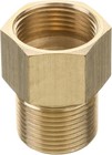Pressure Washer Coupler  Metric M22 15mm Male Thread To M22 14mm Female Fitting