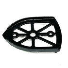 Antique Cast Iron Trivet Stand For Sad flat Iron  spider Design  Black Restored