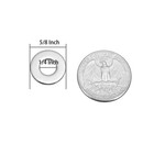 1 4  Stainless Flat Washer 5 8  Outside Diameter 18-8304 Stainless Steel Wash   
