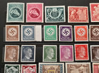 Ww2 Nazi German Third Reich Nsdap Swastika Hitler Head Stamp Matched Den   Sets