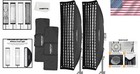 High-quality 2pcs Softbox With Dual Diffusers For Fashion   Portrait Photography