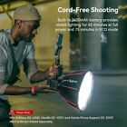 Smallrig Rc 60b Cob Video Light W 3400mah Battery  Type-c Pd Fast Charging 4518