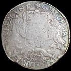 Netherlands West Friesland Ducaton Silver Horse Rider 1677 Fine Original Toning