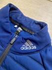Adidas Frostguard Insulated Jacket Mens Blue Hybrid Golf Puffer Coat Size M