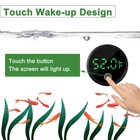 Aquarium Digital Thermometer Led Fish Tank Temperature Gauge Touch Screen