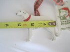 Wood Borzoi Ornament W  Tag Dandy Design Inc 