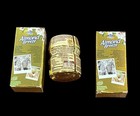 Mini Brands Toys 3 Piece Toy Lot  5 All Gold Country Time Lemonade Almond Breeze