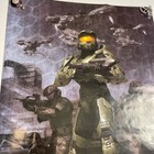 Vintage Halo 3 Master Chief Original Promotional Xbox Gaming Poster Y2k