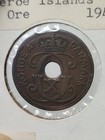 1941 Faeroe Islands 5 Ore Bronze Vf Coin  sep3