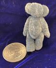 Vintage Miniature Fully Jointed Teddy Bear By Little Gem 1 3 4    Tall 