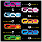 Tracker Logo Decal For Car Truck Window Geo Sticker   Set Of 2 Pick Your Color
