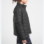 Athleta Girls Can   t Snow Me Down Jacket Black Full Zip Up Coat Size Xxl -16