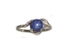 Blue Star Sapphire Ring 19thc Antique Gem Ancient Persia Sorcery Oracle Prophets