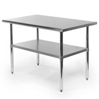 Stainless Steel 48  X 30  Nsf Commercial Kitchen Work Food Prep Table