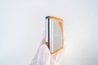 Victor Xm-px3 Transparent Orange   Blue Portable Md Player  demo   Plays 