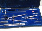 Vintage K   E Keuffel   Esser Mechanical Drafting drawing Tool Set With Case