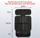 New Kaiphy 2x Universal Car Seat Protective Cover Child Safety Pad Mat Baby Kid