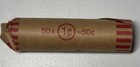 50x Canada 1 Cent Coins Mixed Dates Full Roll Of Pure Copper Canadian Pennies