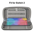 Carrying Case For Nintendo Switch 2 Protective Hard Shell Travel Storage Bag