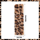 2pcs Cheetah Print Seat Belt Cover Pads  Cute Plush Car Seat Straps Shoulder Cus