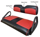 E-z-go Txt Replacement Front   Rear Staple On Golf Cart Seat Cover Set