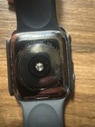 Apple Watch Series 42mm Black Ceramic Gps  Black Silicone Band